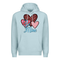 Blue Mist hearts be mine Premium Hoodie - JahusDesignShop