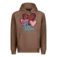 Chestnut hearts be mine Premium Hoodie - JahusDesignShop