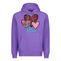Purple hearts be mine Premium Hoodie - JahusDesignShop