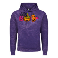 Cloud Purple boo pumpkins Vintage Hoodie - Jasminsmagicworld