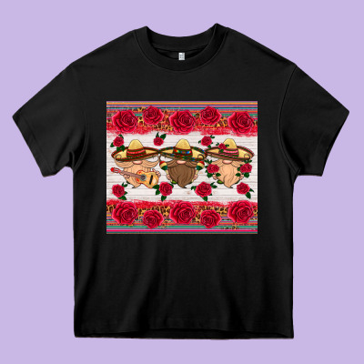 Mexico Gnomes Heavy Core Tee Designed By Hra Design Shop