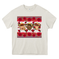 Cream mexico gnomes Heavy Core Tee - HRA Design Shop