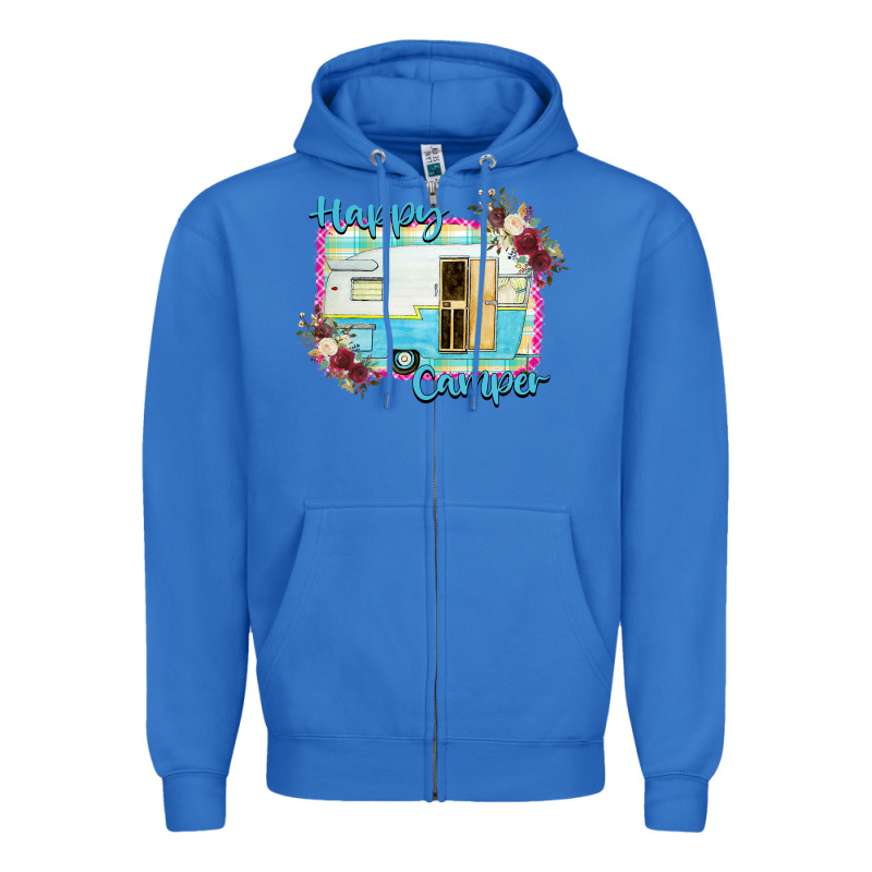 Happy Camper Zipper Hoodie by Bettercallsaul | Teevron