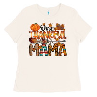 Bone one thankful mama Ladies Tee - RacoonDesign