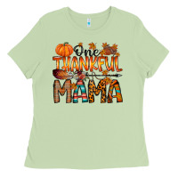 Matcha one thankful mama Ladies Tee - RacoonDesign