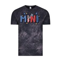 Cloud Black 4th july mini Vintage Tee - MaliasSmallBusiness