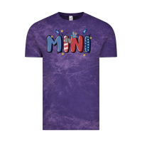 Cloud Purple 4th july mini Vintage Tee - MaliasSmallBusiness