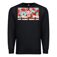 Black cute pig Premium Sweatshirt - TumblerDesignByShophia