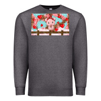Charcoal Heather cute pig Premium Sweatshirt - TumblerDesignByShophia