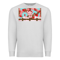 Dove Grey cute pig Premium Sweatshirt - TumblerDesignByShophia