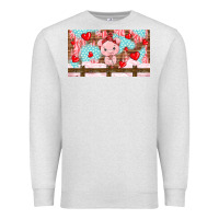 Oatmeal Heather cute pig Premium Sweatshirt - TumblerDesignByShophia