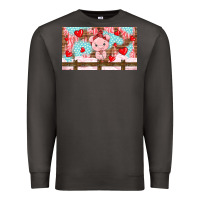 Smoke cute pig Premium Sweatshirt - TumblerDesignByShophia