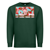 Sports Green cute pig Premium Sweatshirt - TumblerDesignByShophia
