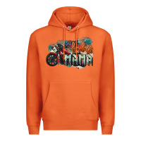 Carrot Badass Mama motorcycle Premium Hoodie - HowdyJamesFarm