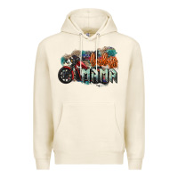 Tofu Badass Mama motorcycle Premium Hoodie - HowdyJamesFarm