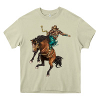 Mossy western horse rodeo Heavy Core Tee - BarkalooDesign