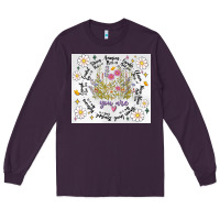 Plum god says you are inflated Long Sleeve Tee - MaliasSmallBusiness