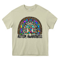 Mossy autism awareness Heavy Core Tee - CowhideDigitalArt