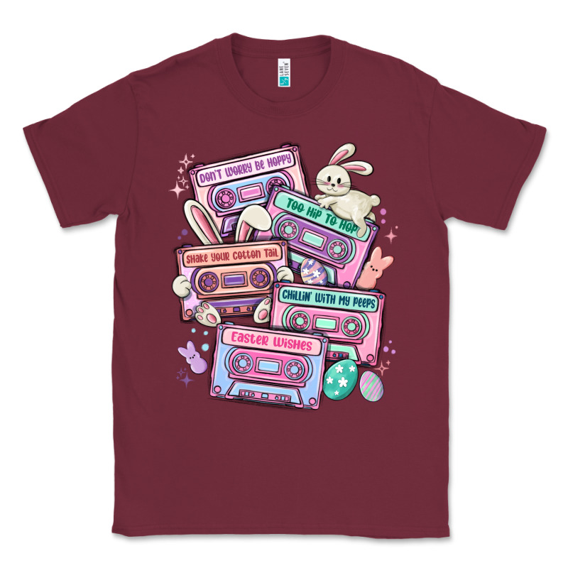 Easter Cassette Tapes Classic Tee by MaliasSmallBusiness | Teevron