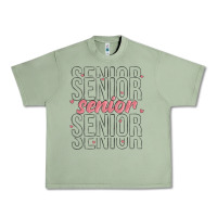 Oil Green senior Urban Heavy Tee - MaliasSmallBusiness
