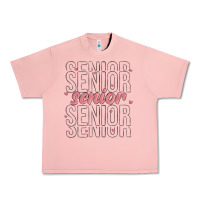 Salmon senior Urban Heavy Tee - MaliasSmallBusiness