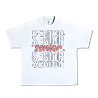White senior Urban Heavy Tee - MaliasSmallBusiness