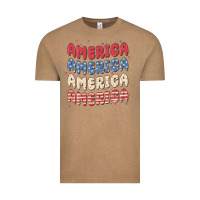 Vintage Coffee america Vintage Tee - MaliasSmallBusiness