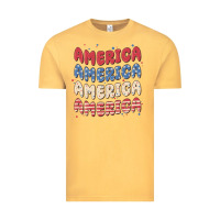 Vintage Mustard america Vintage Tee - MaliasSmallBusiness