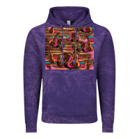 Cloud Purple valentines day violin and cowboy boots country music Vintage Hoodie - Jasminsmagicworld