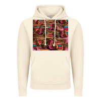 Vintage Artic valentines day violin and cowboy boots country music Vintage Hoodie - Jasminsmagicworld
