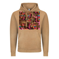Valentines Day Violin And Cowboy Boots Country Music Vintage Hoodie | Teevron