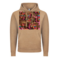 Vintage Coffee valentines day violin and cowboy boots country music Vintage Hoodie - Jasminsmagicworld