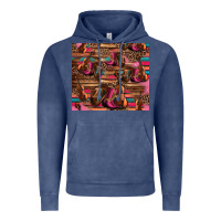 Vintage Denim valentines day violin and cowboy boots country music Vintage Hoodie - Jasminsmagicworld