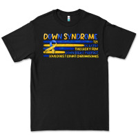Black down syndrome Premium Tee - Artiststas