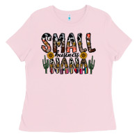 Bubblegum Pink small business nana Ladies Tee - CowhideDigitalArt