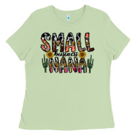 Matcha small business nana Ladies Tee - CowhideDigitalArt