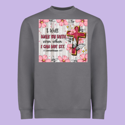 Christian Heavyweight Sweatshirt Designed By Maliassmallbusiness