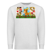 Oatmeal Heather cute horse Premium Sweatshirt - TumblerDesignByShophia