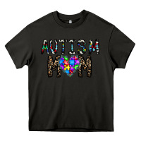 Asphalt autism mom Heavy Core Tee - CowhideDigitalArt