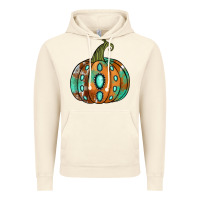 Vintage Artic western cowhide turquoise pumpkin Vintage Hoodie - Jasminsmagicworld