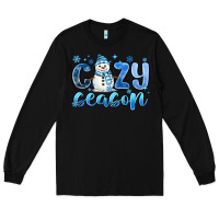 Black cozy season Long Sleeve Tee - MaliasSmallBusiness