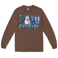 Chestnut cozy season Long Sleeve Tee - MaliasSmallBusiness