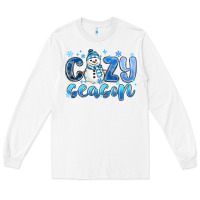 White cozy season Long Sleeve Tee - MaliasSmallBusiness