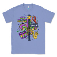 Colony Blue new orleans mardi gras streets Classic Tee - MaliasSmallBusiness