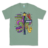 Sage new orleans mardi gras streets Classic Tee - MaliasSmallBusiness