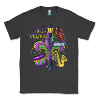 Smoke new orleans mardi gras streets Classic Tee - MaliasSmallBusiness