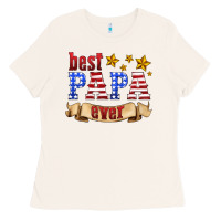 Bone best papa ever Ladies Tee - HRA Design Shop