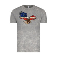 Cloud Rock 4th july eagle Vintage Tee - MaliasSmallBusiness