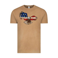 Vintage Camel 4th july eagle Vintage Tee - MaliasSmallBusiness