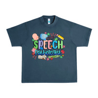 Midnight Navy speech pathologist Urban Heavy Tee - MaliasSmallBusiness